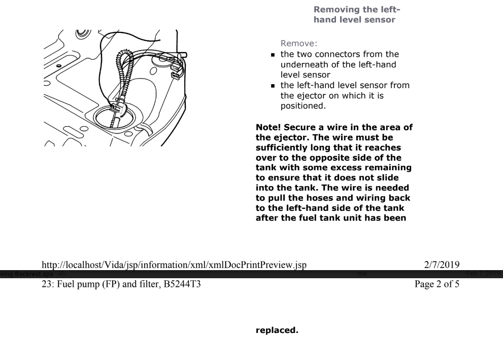 Removing Left Hand Level Sensor.png