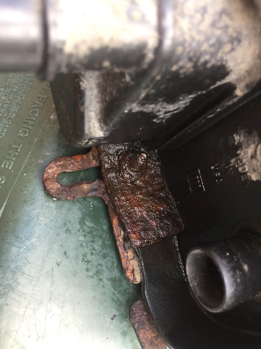 Here is the other side - you have to drill almost 5 cm of bolt