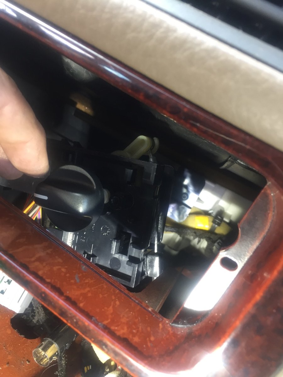 Working through hole, you can manipulate the controller to get wires connected correctly