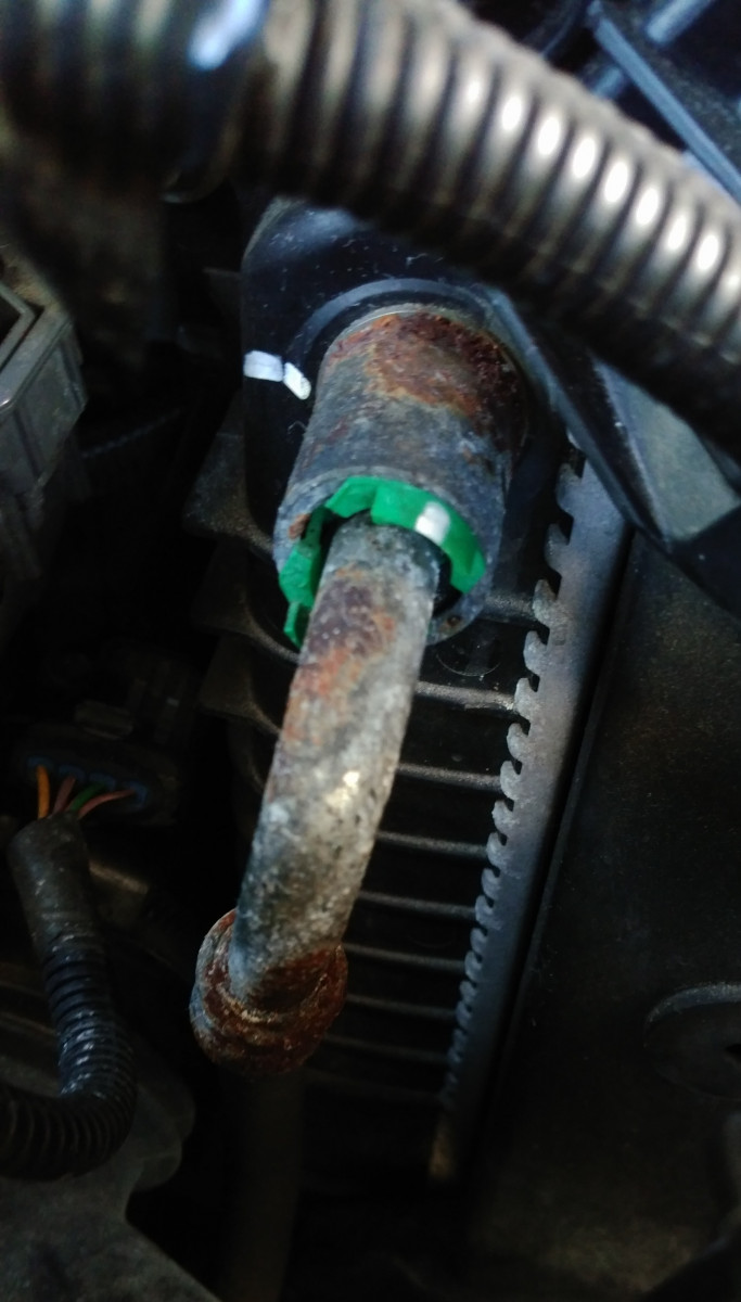 Transmission Return Connected to Radiator