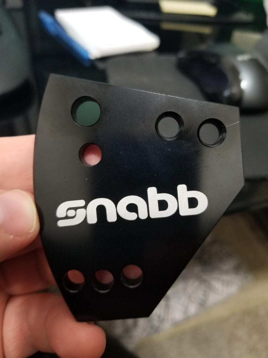 Look at that plate. Looks nice!