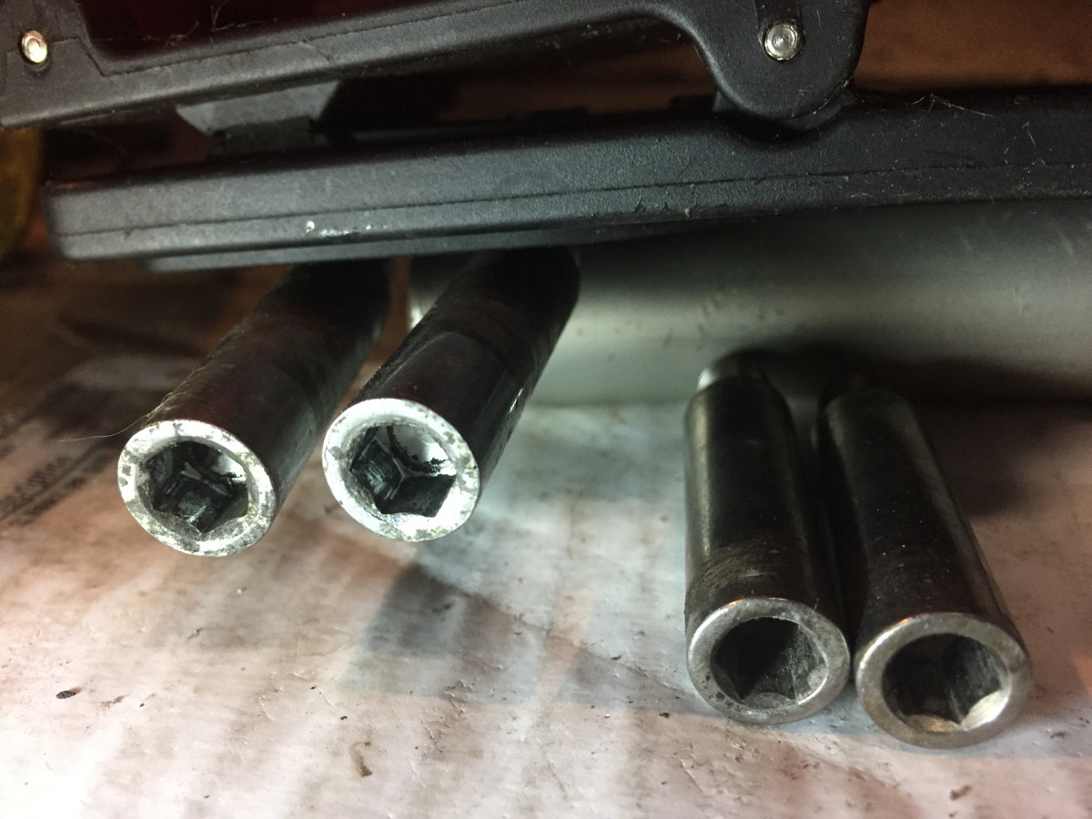 same four passenger side pins, magnet test