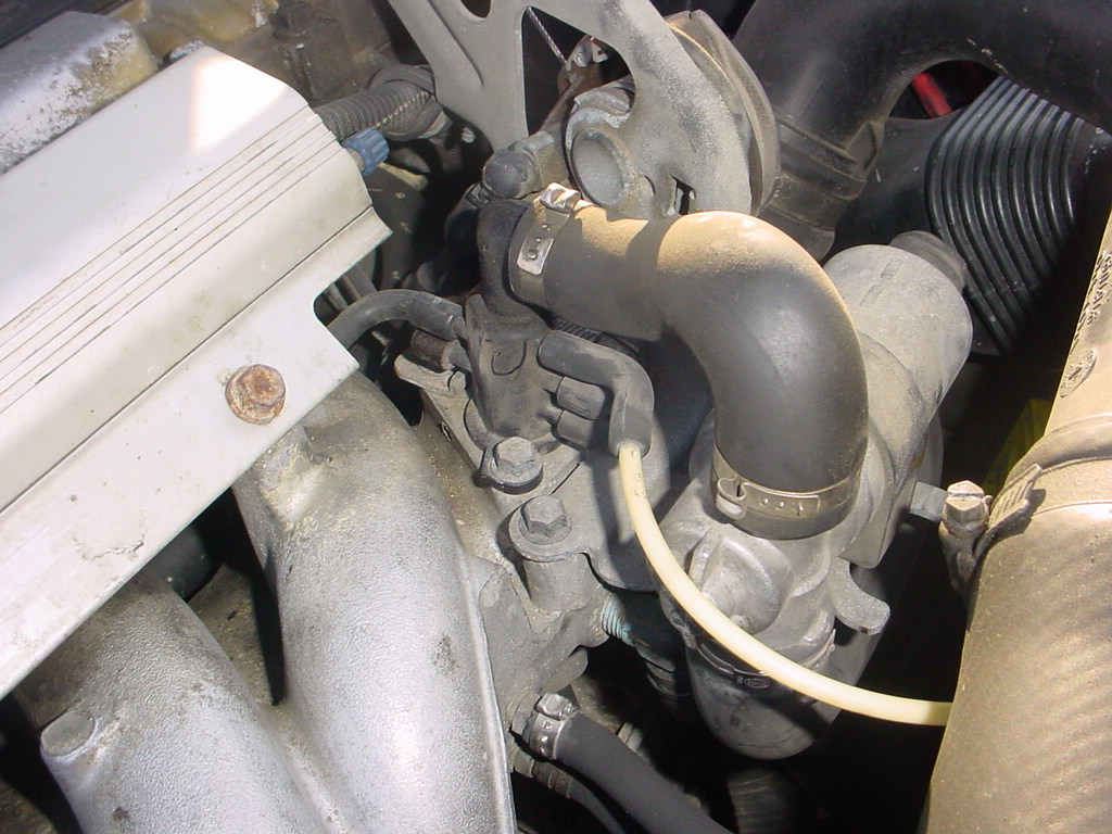 The vacuum tree is the plastic piece that the white line leads to.