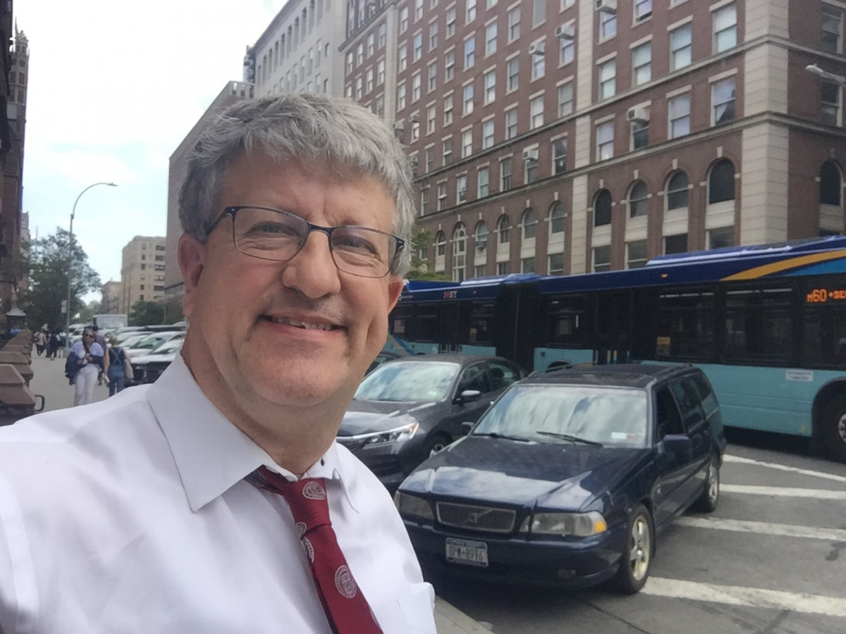 Special hashed out parking for Volvo’s only