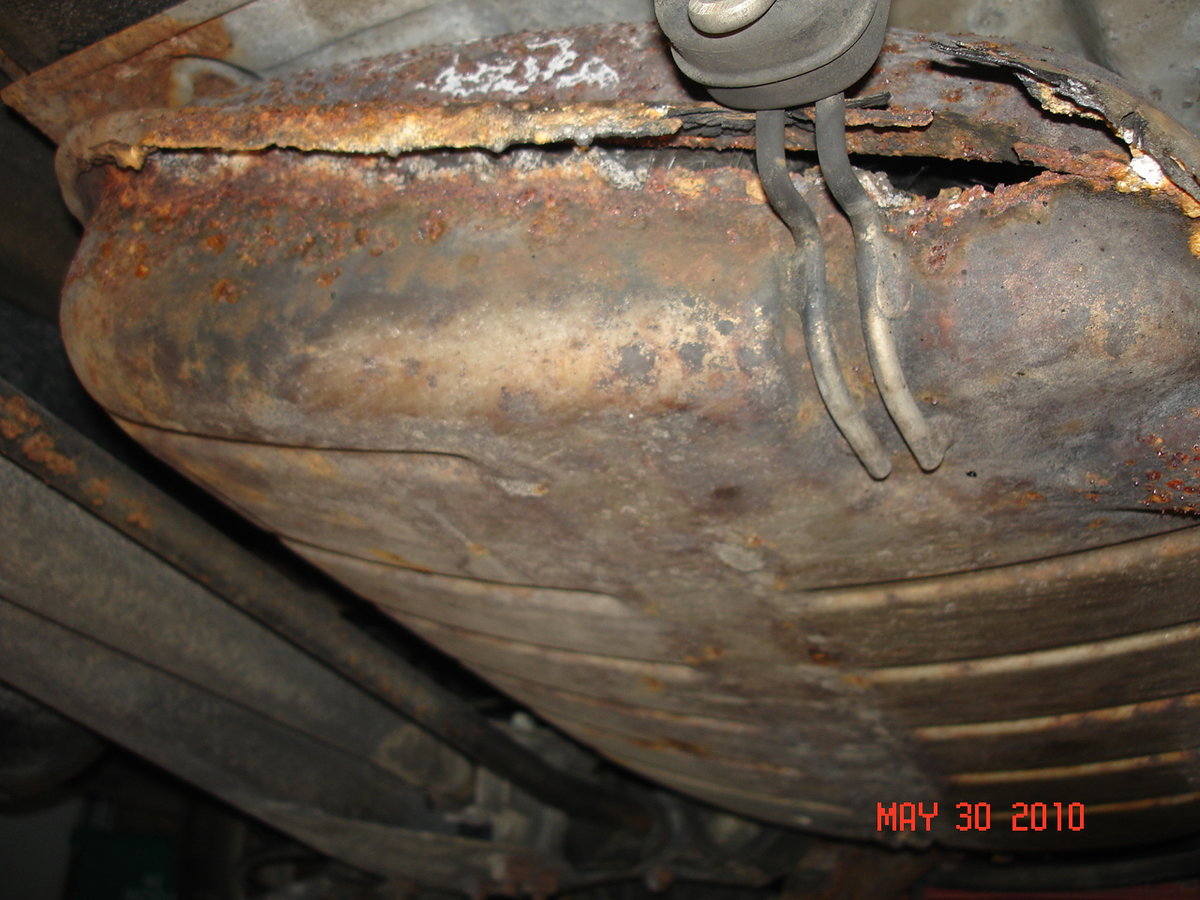 Crack in Muffler