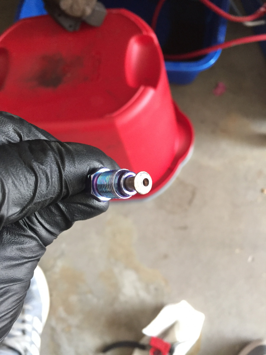 Caliper end bubble flare