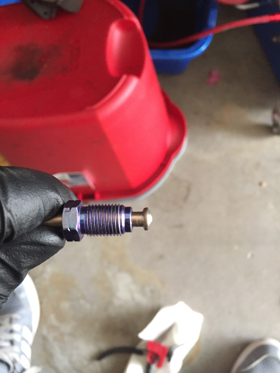 Bubble flare close up