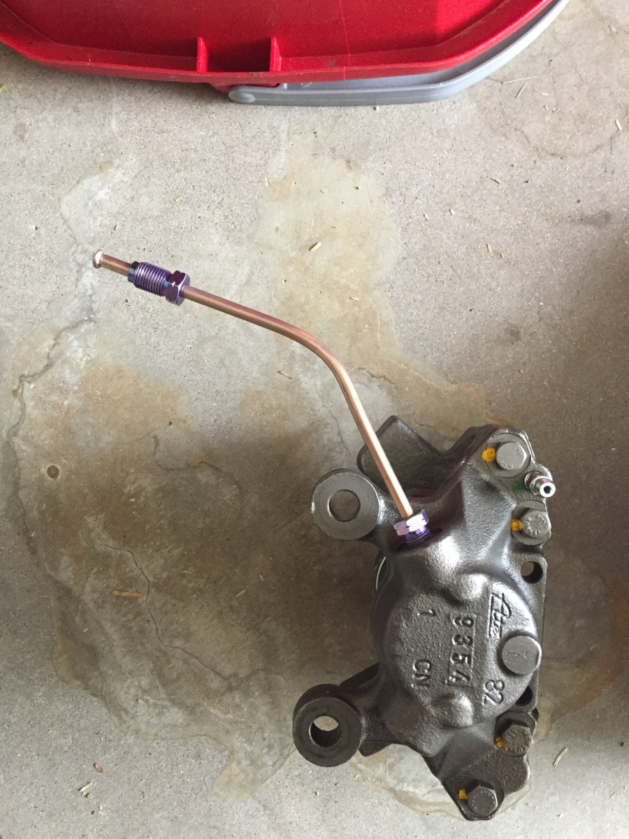 Ni-Cu line on the new caliper