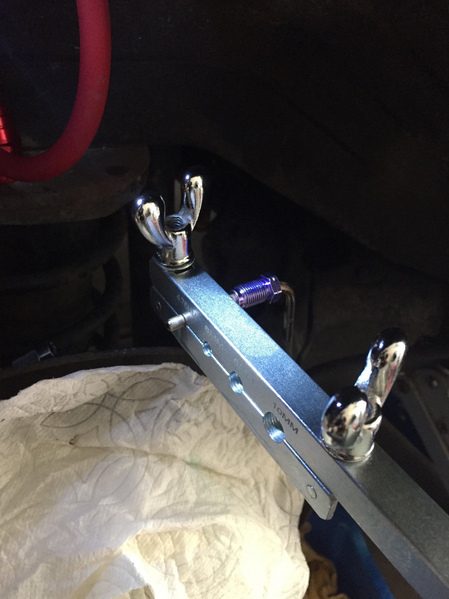 Old hrad line with flaring tool