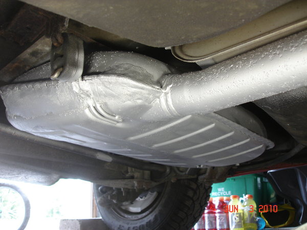 Top Coat with High Temp Paint