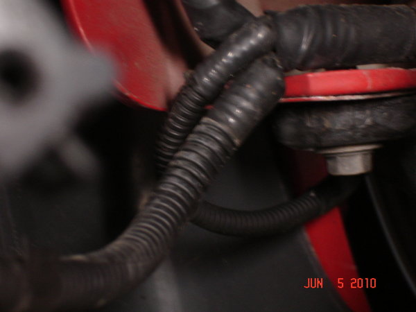 Wiring where connector originates from