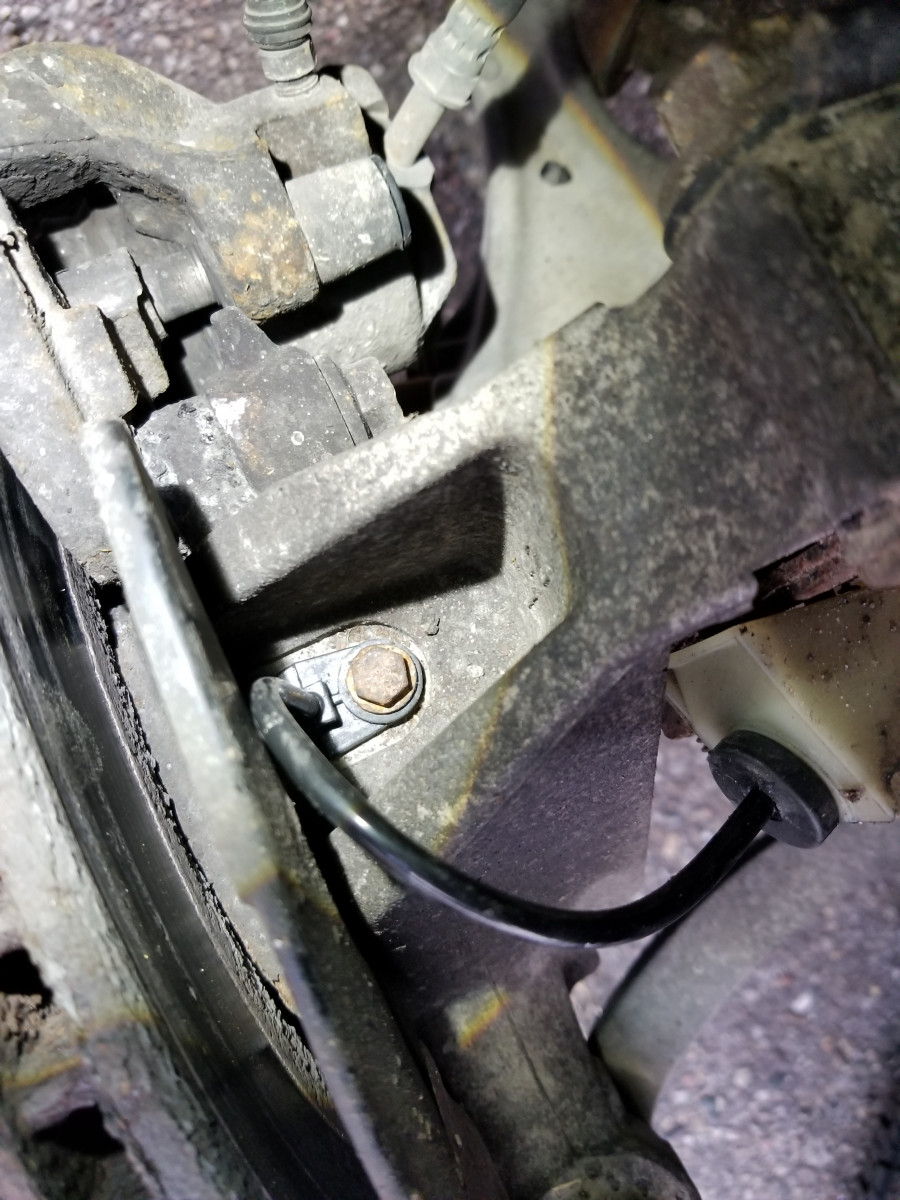 Location on knuckle, easy access