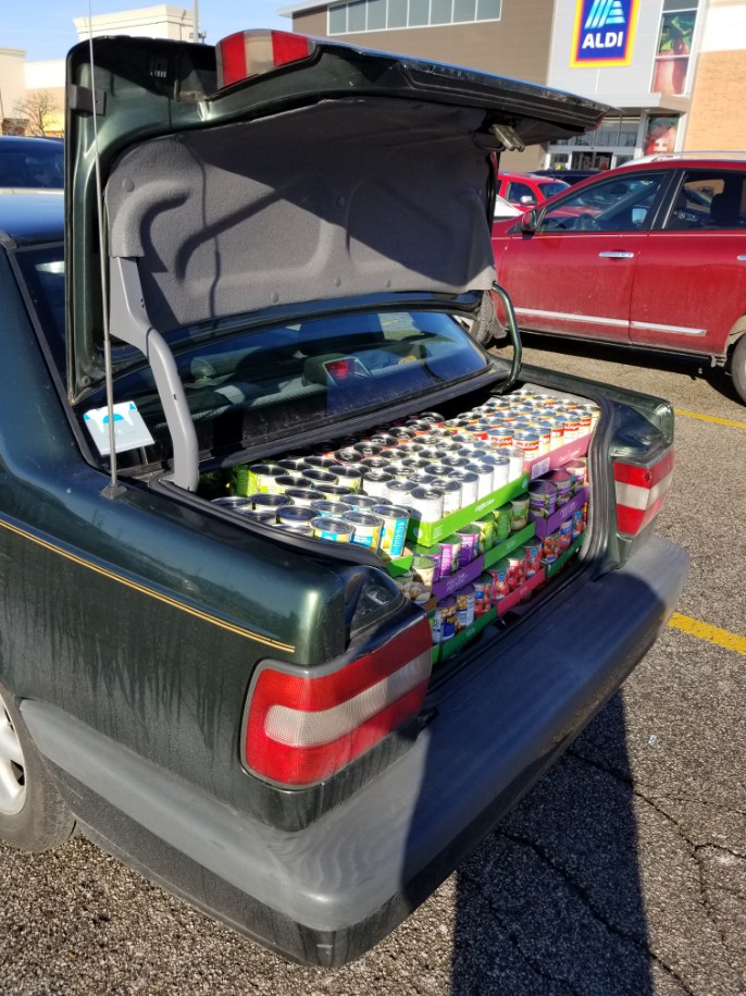 Surprisingly it almost all fit!