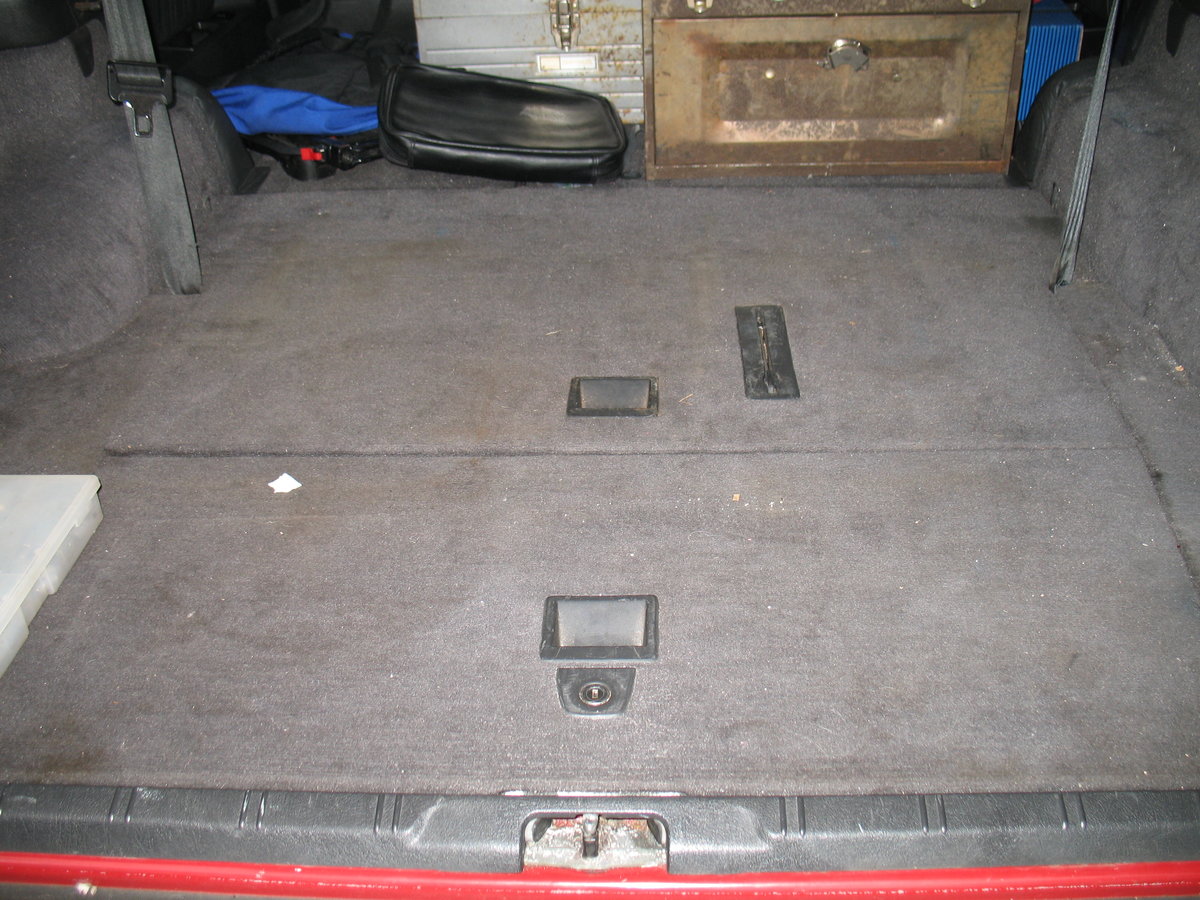 Everything folded down