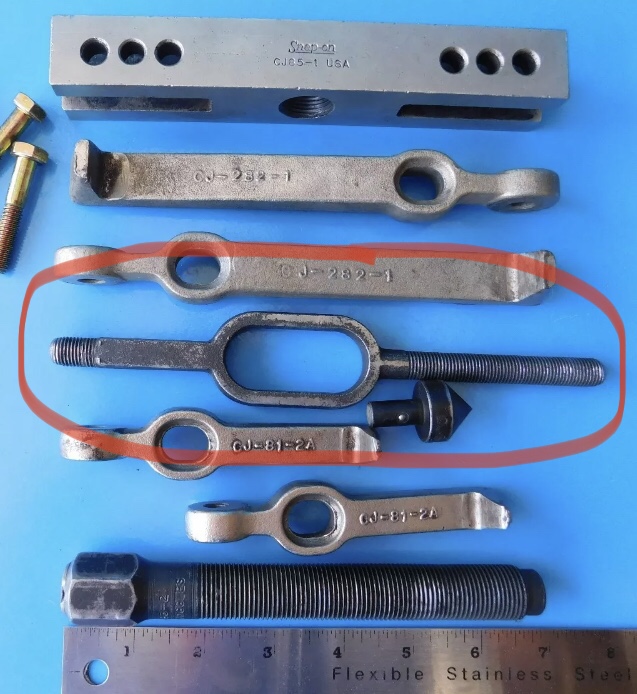 This is the exact setup I’ve used for the crank pulley