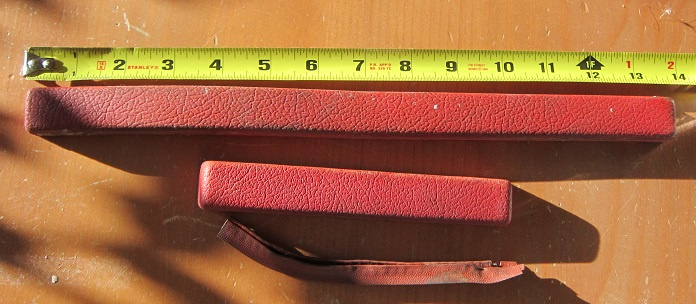 Volvo 240GT Red Dash Strip Parts.JPG