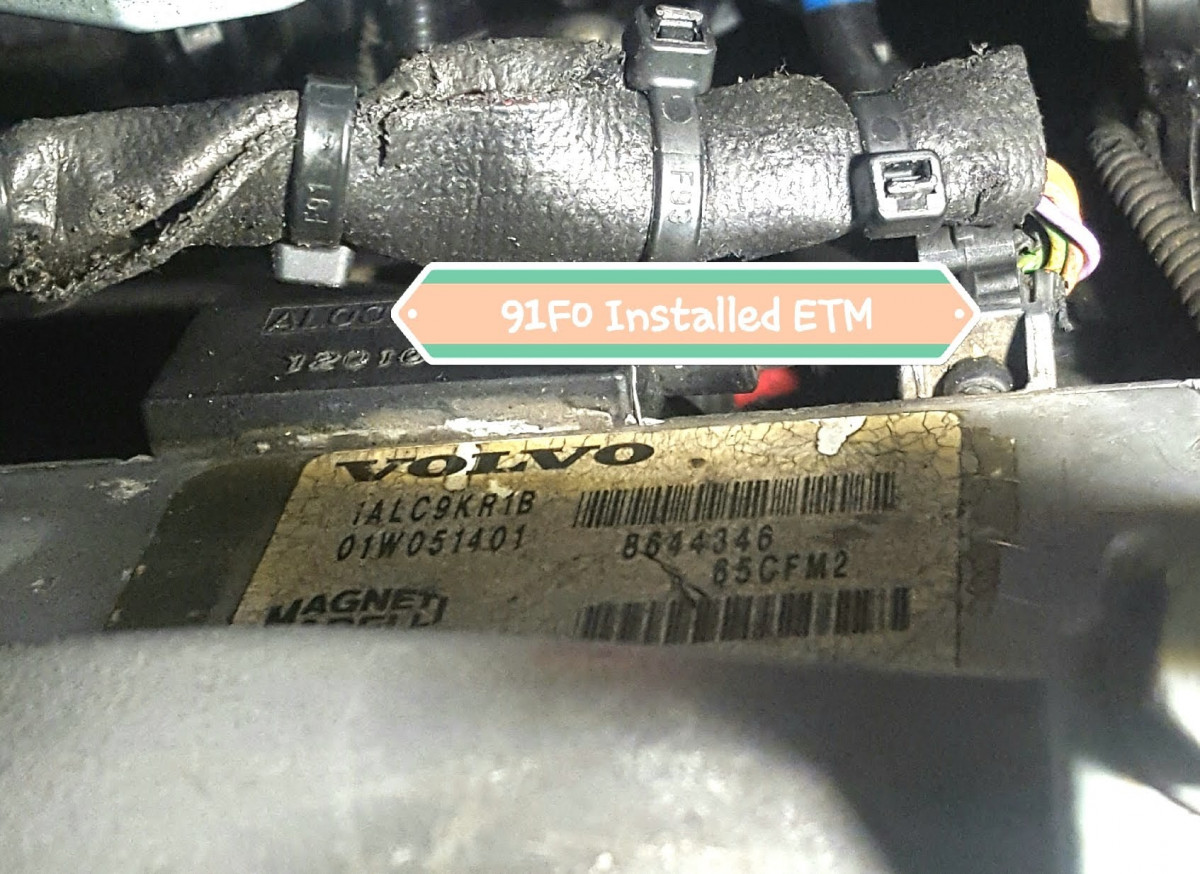 Photos of the ETM tags