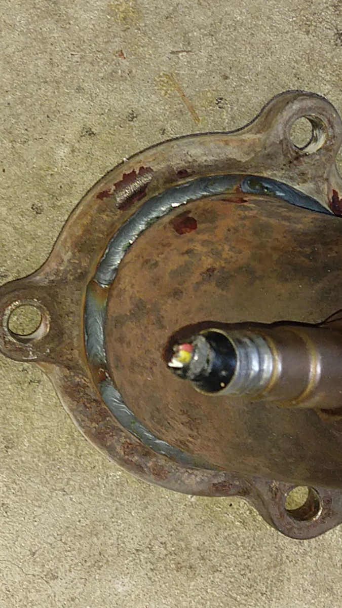 Turbo - cat flange weld