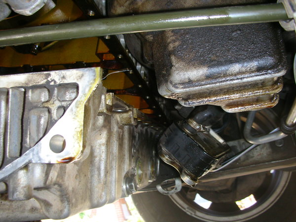 View from driver's side...