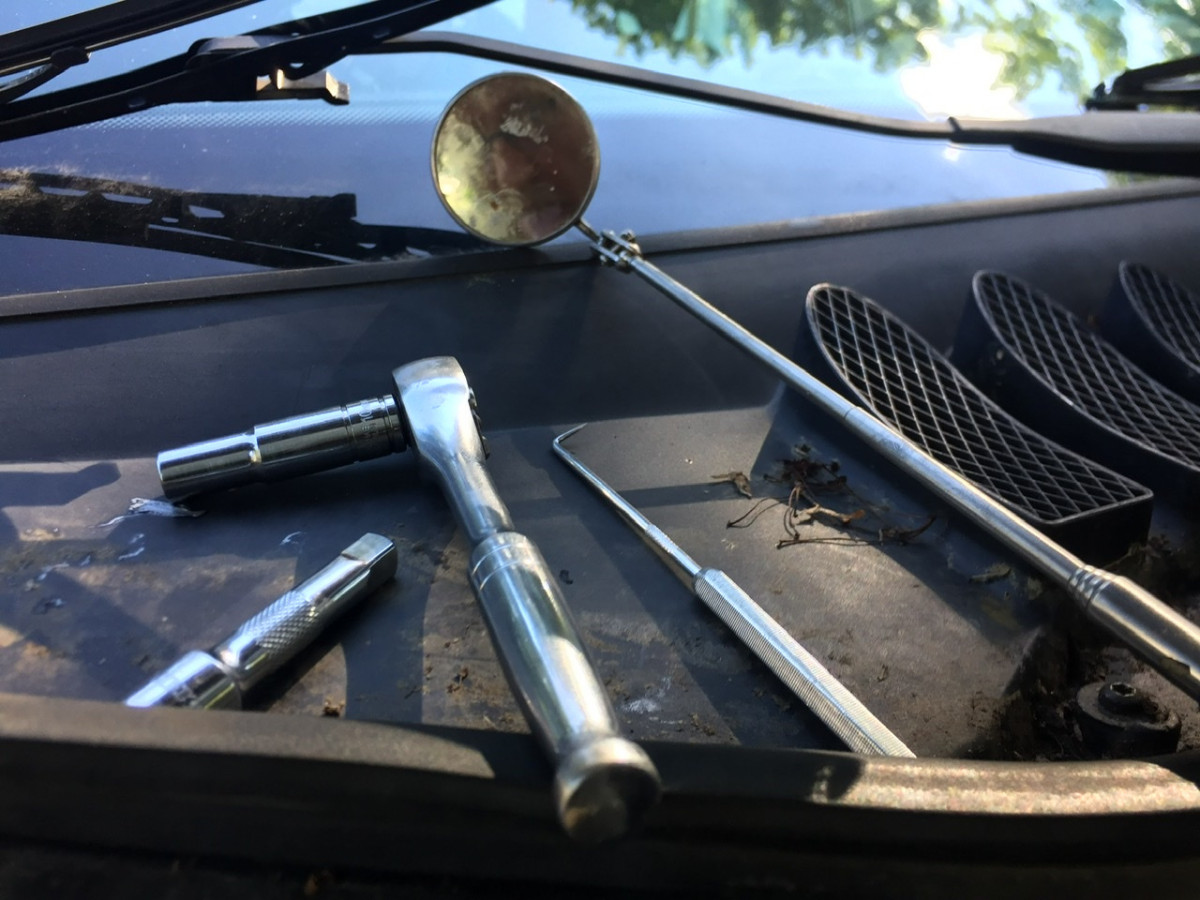 Tools used. Extra points for finding the monkey in the picture