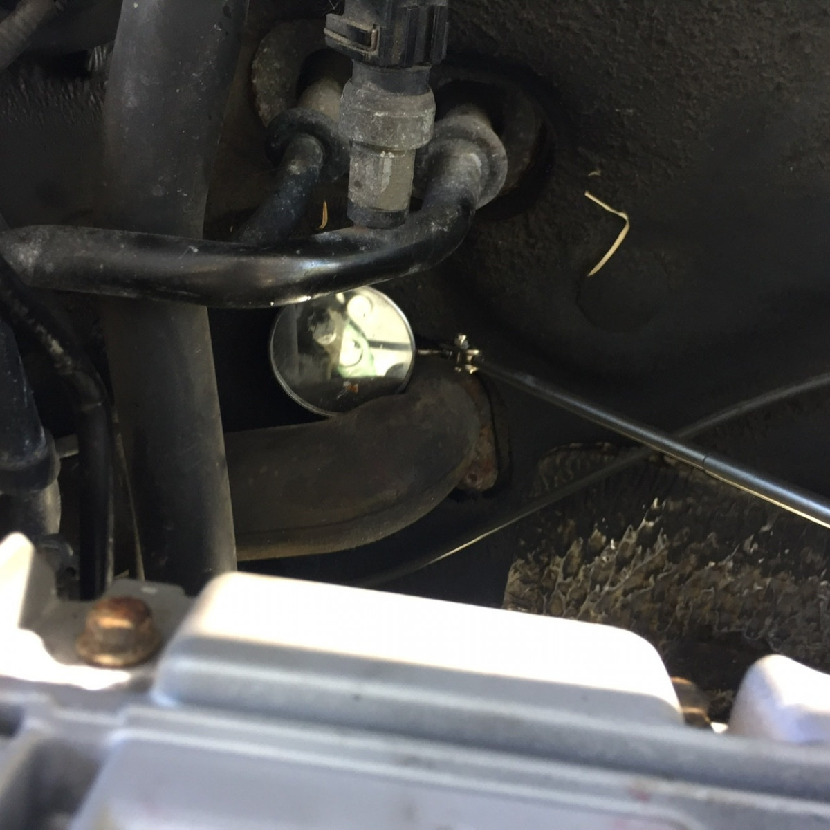 Position the mirror thusly