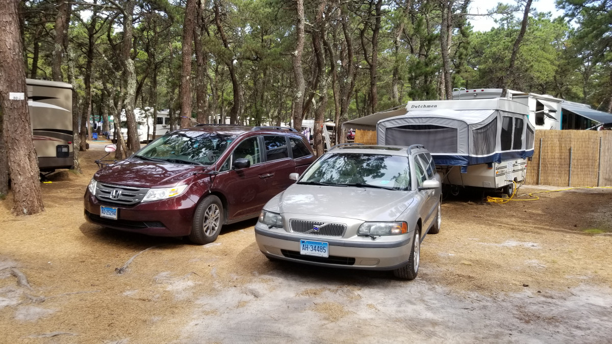 No, Bertha did not tow the camper