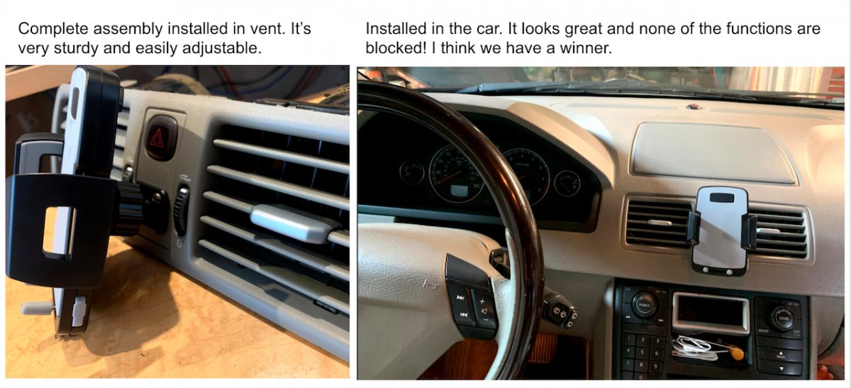 Complete in the car!