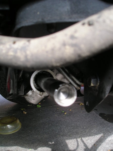 Steering rack with notch