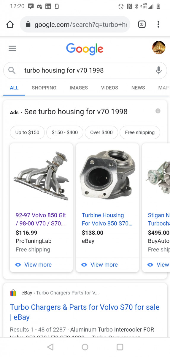 Exhaust mani and trunk block