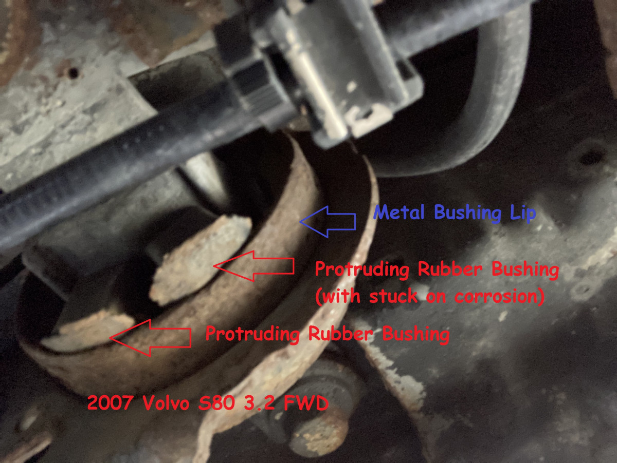 Blown out bushing