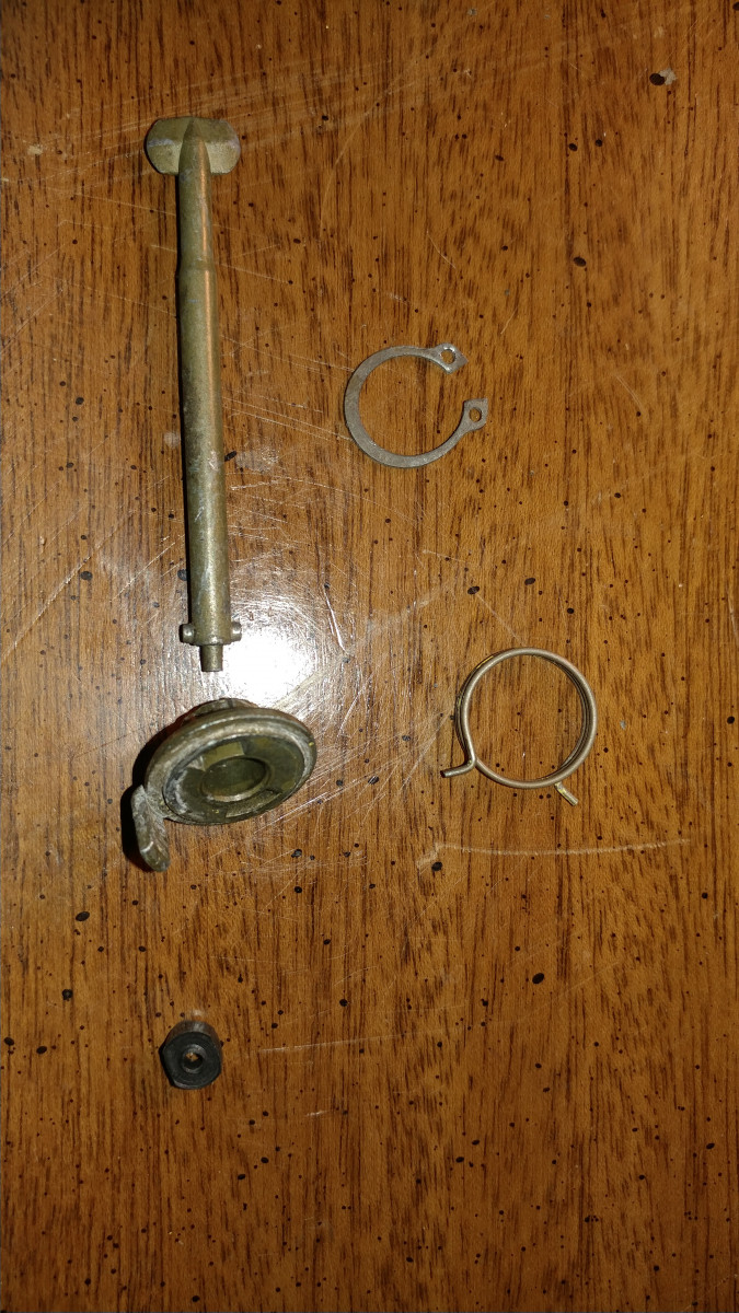 Now you are ready to install the new rod. All pieces that you dealt with during removal.