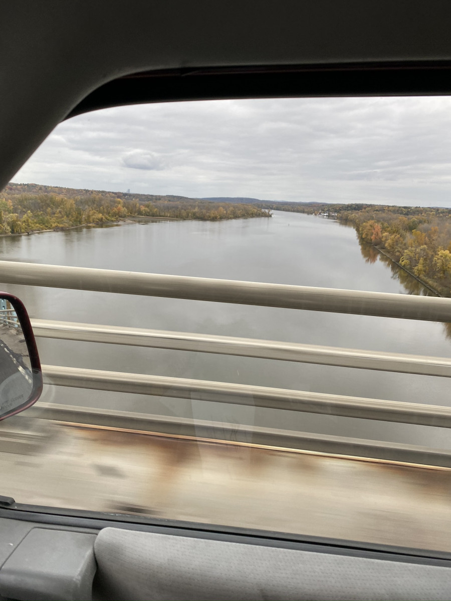 Crossing the Mighty Hudson River