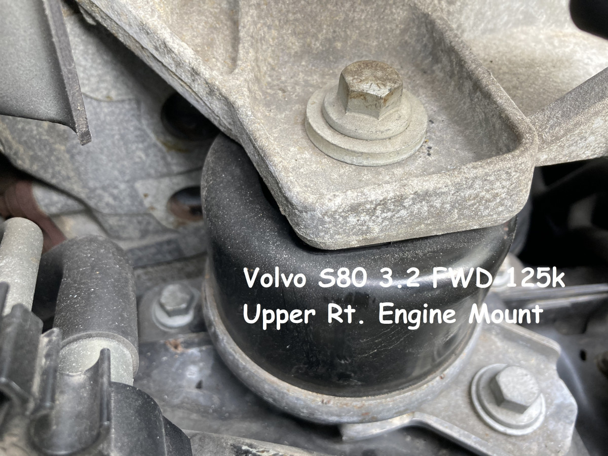 Original mount top view.