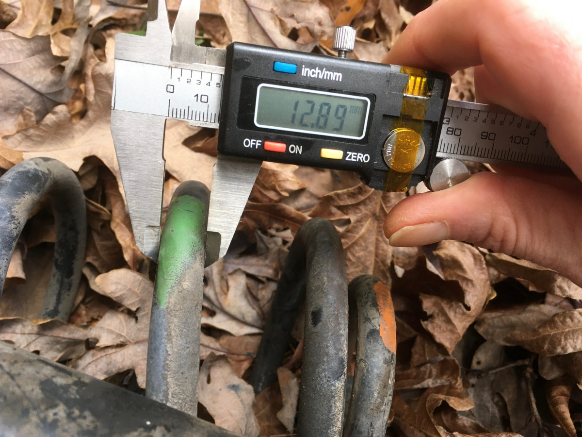 Original springs, 12.9mm