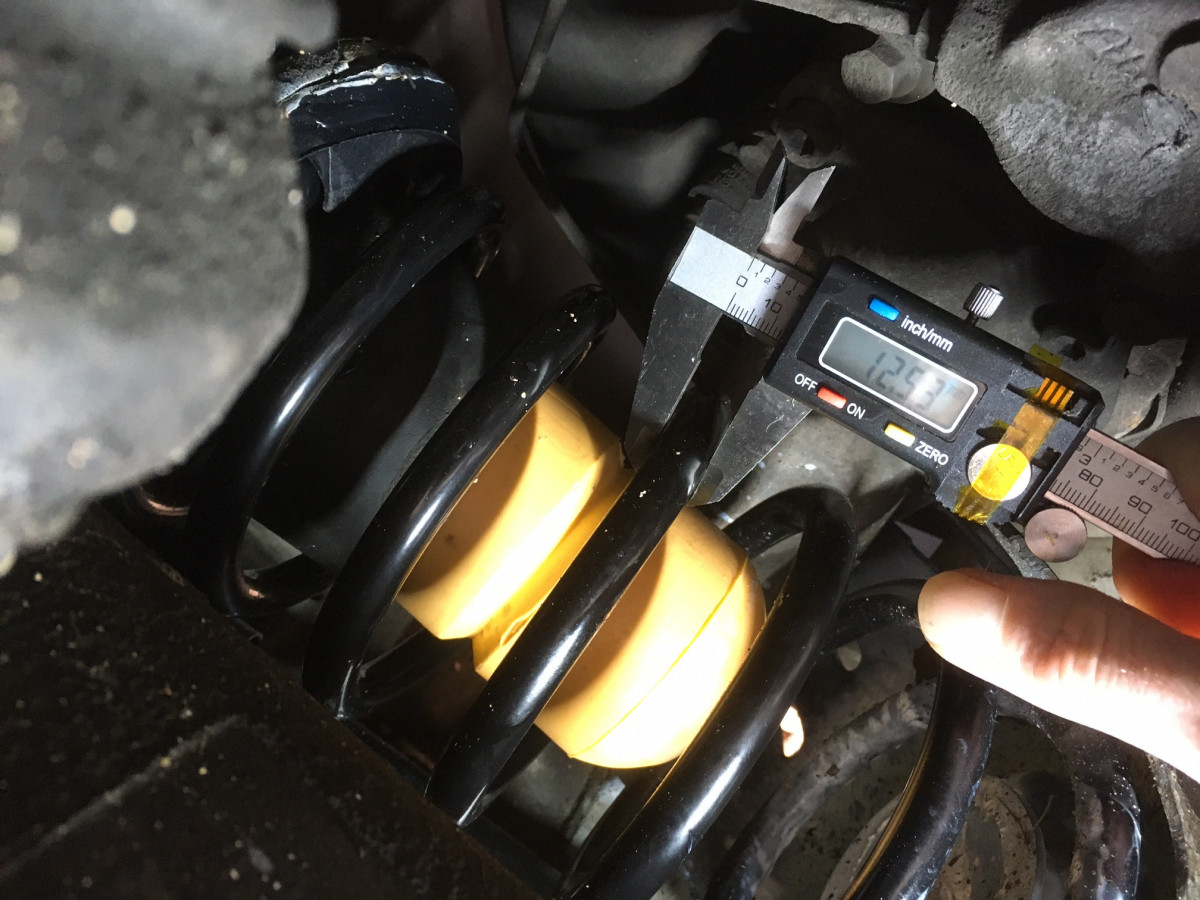 New Lesjöfors springs, 12.5mm