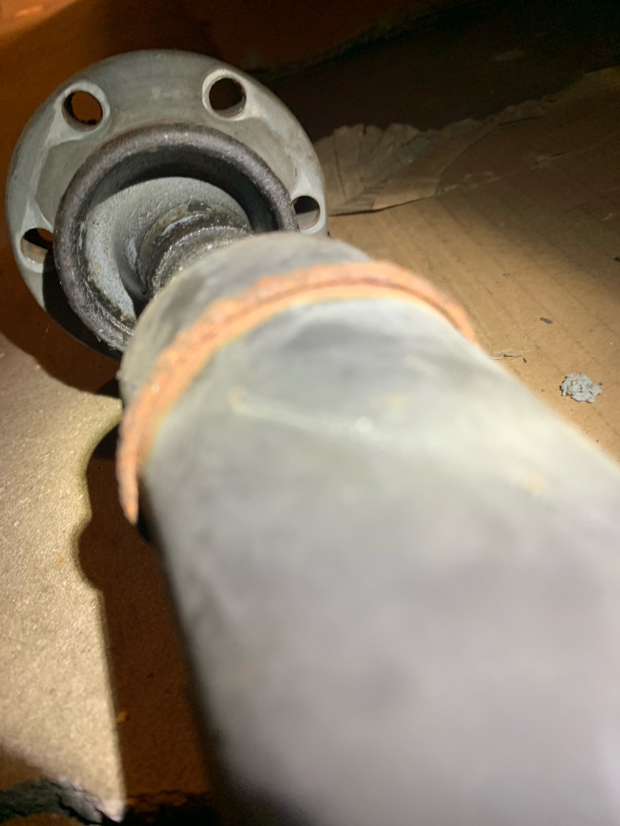 pic 4 prop shaft, front CV