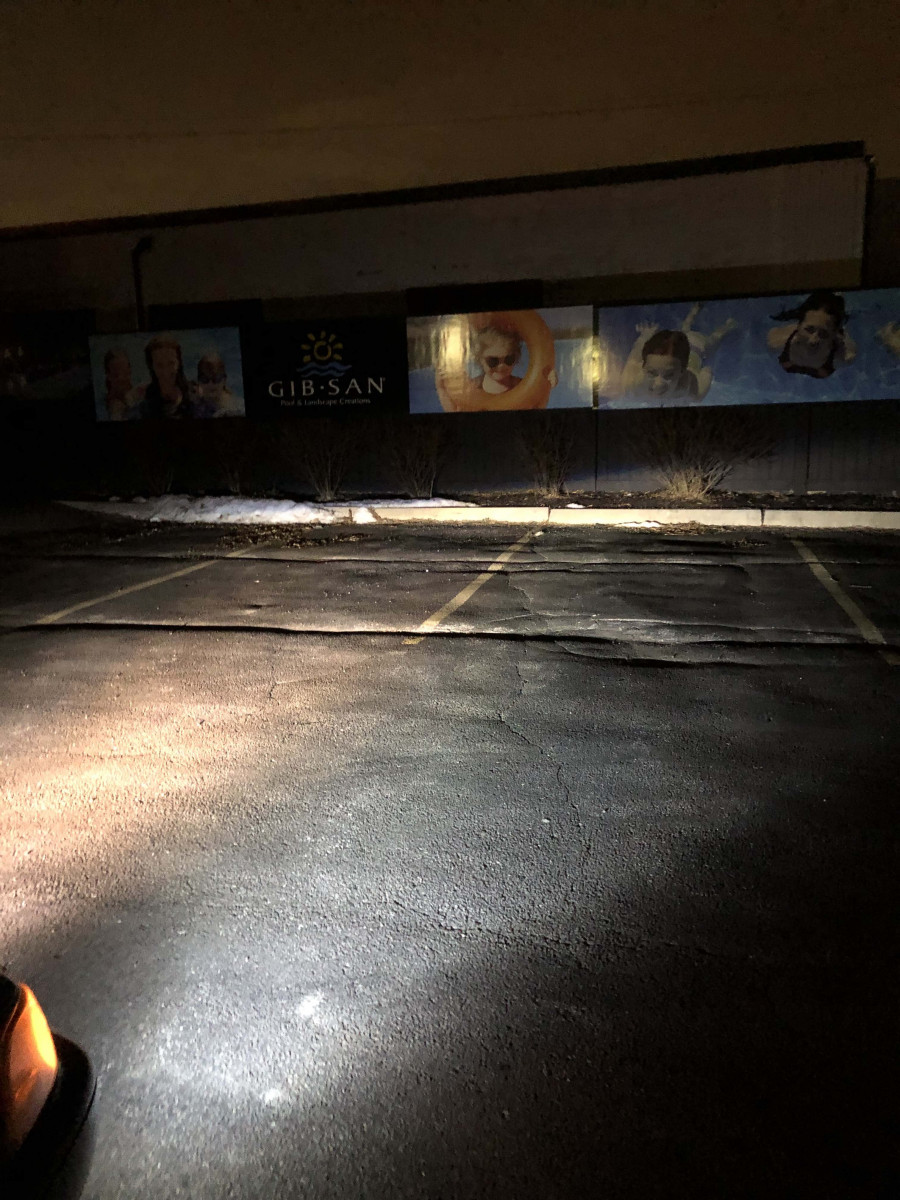 outside test: car view