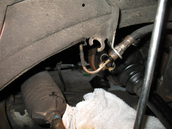 Hard line has been cut