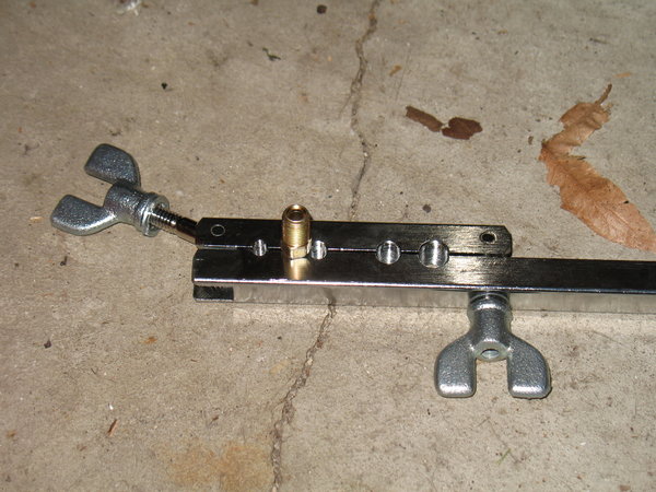 Nut is on the clamp for a good reason!