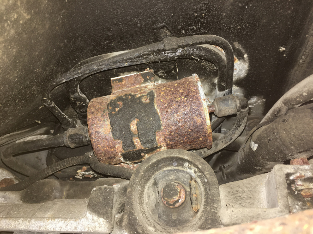 This filter is installed backwards, too!!!