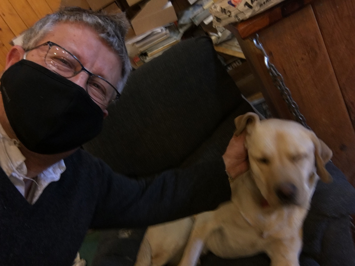 My best friend at lumber yard