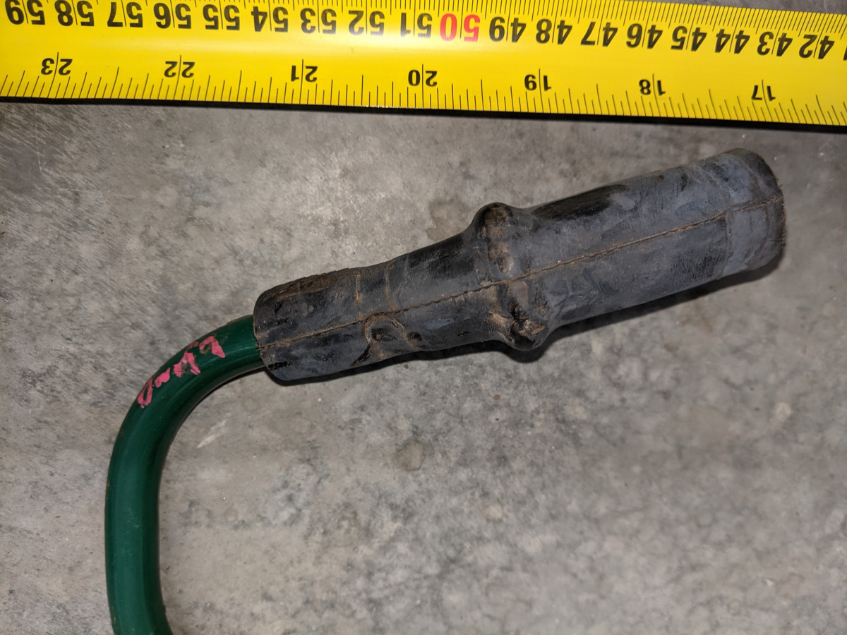 End of overflow pipe