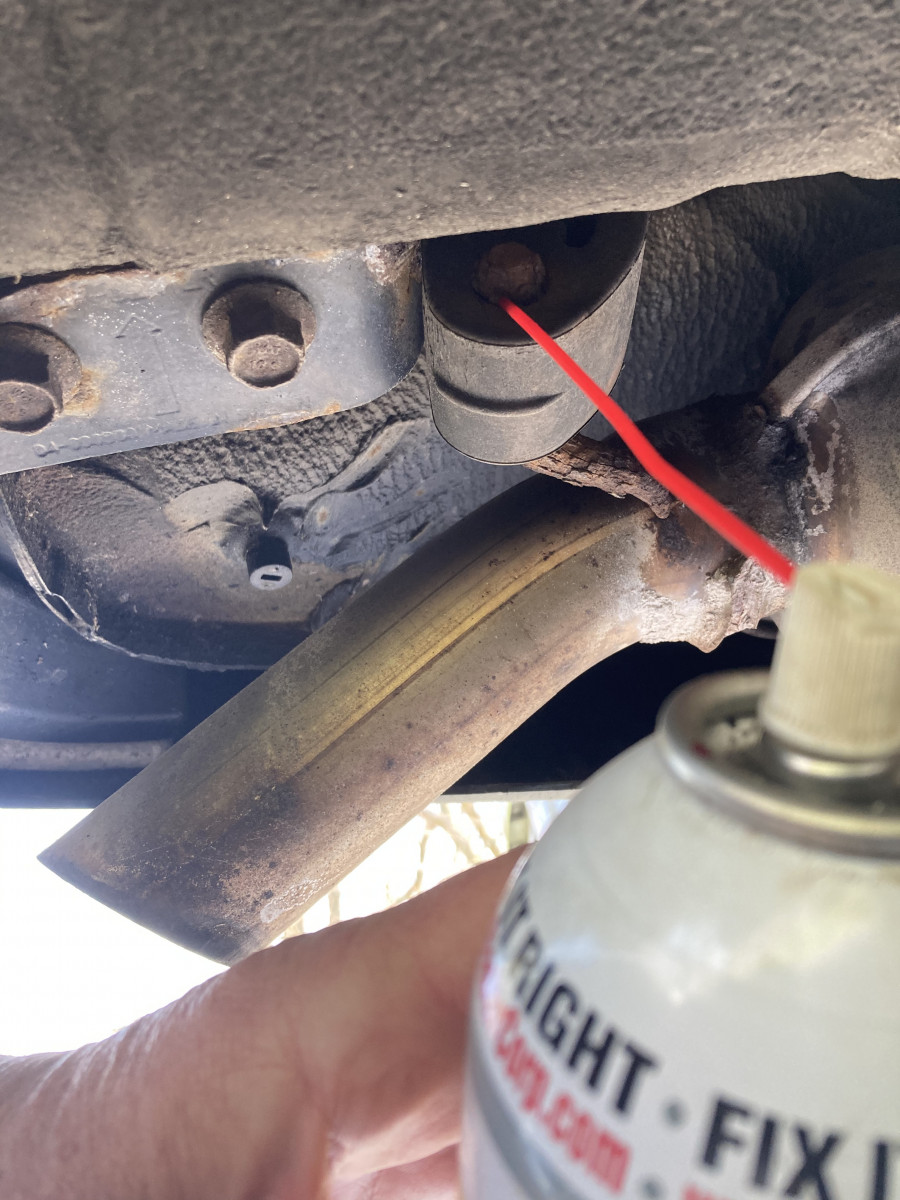 Apply Silicone to old stub.