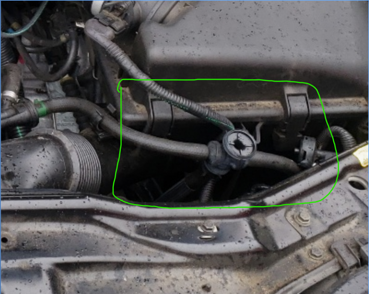 Close_Up of missing sensor