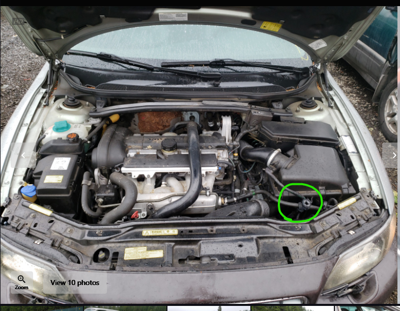 Wide Engine bay view