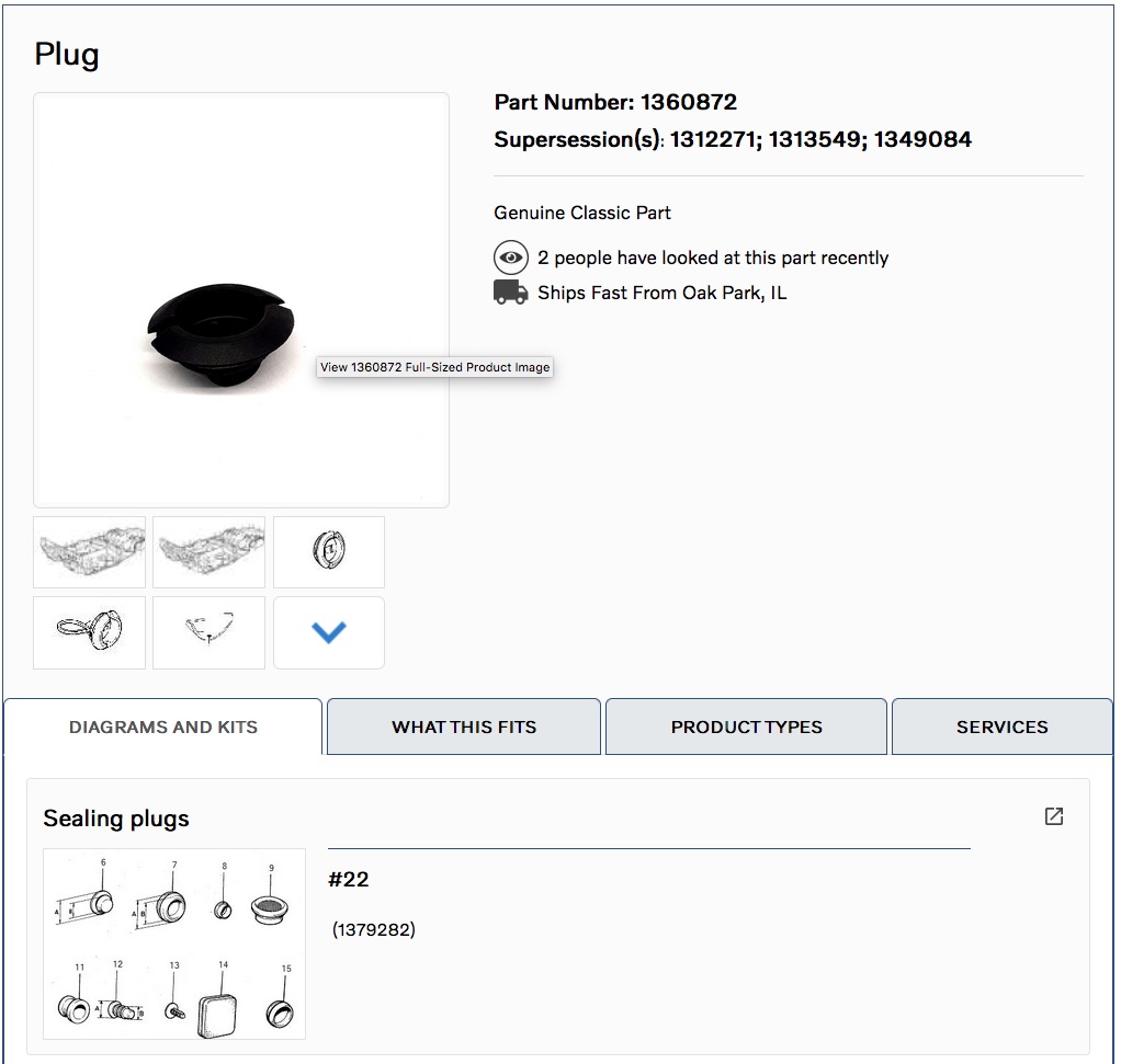 Plug Spare tyre well Trunk floor panel round Volvo.jpg