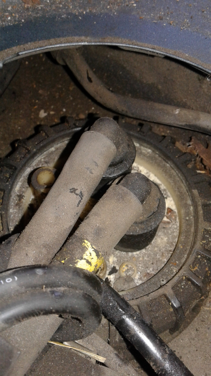 Cap with three connectors, one unused.