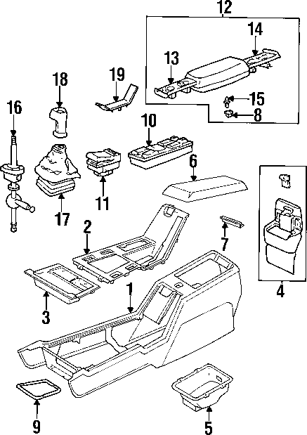 Center console blowup from http://www.volvowholesaleparts.com/partlocator/index.cfm?action=getJointLocator&amp;siteid=213784&amp;chapter=&amp;Sectionids=0,2648&amp;groupid=4946&amp;subgroupid=3168&amp;componentid=4128&amp;make=36&amp;model=850&amp;year=1996&amp;graphicID=9709290&amp;callout=2&amp;catalogid=2&amp;displayCatalogid=0