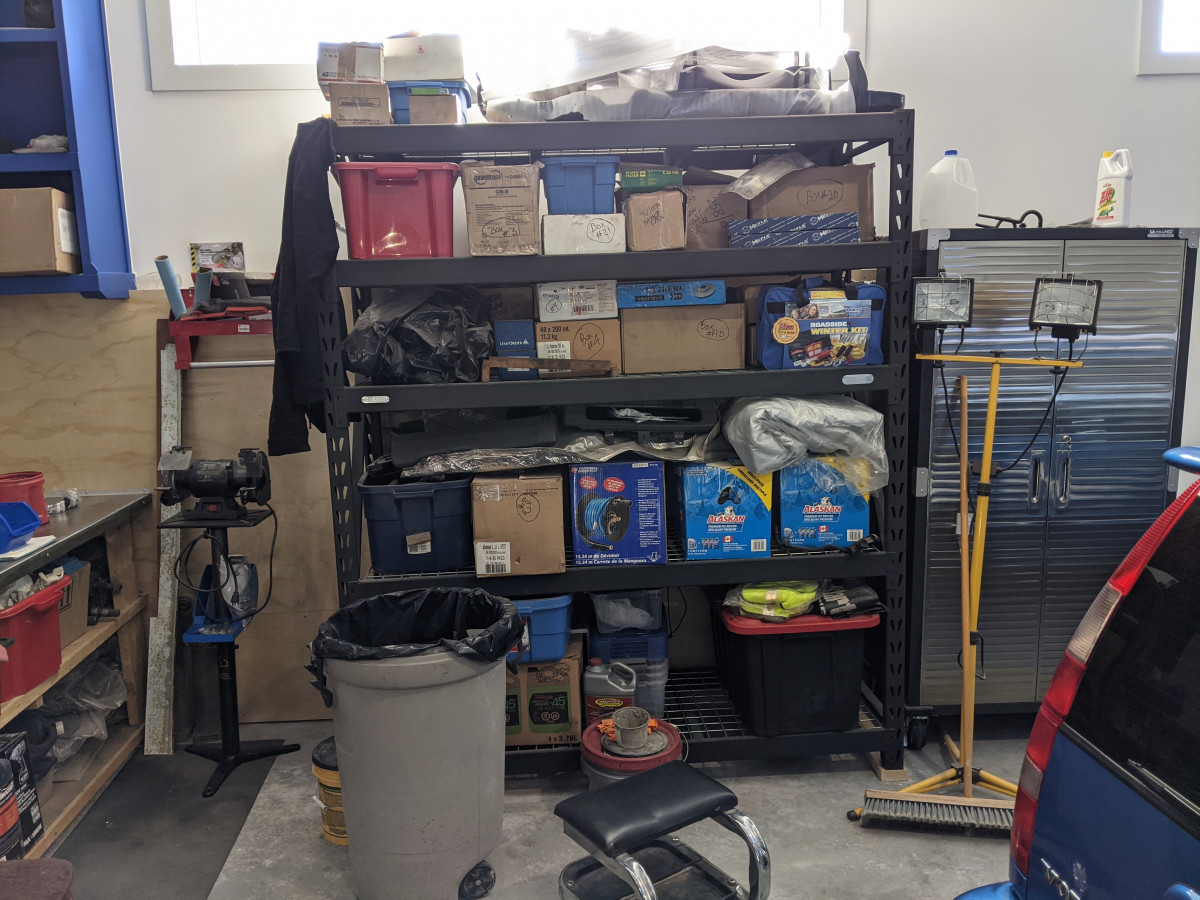 All larger parts mechanical