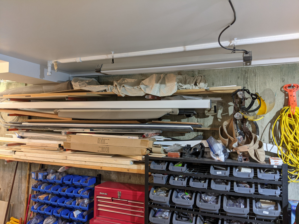 Top shelf has dash pad